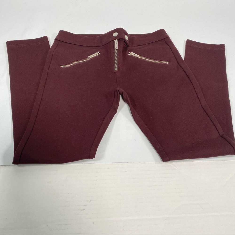 Parker zipper pants. Size 4